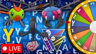 LIVE ALPHABET ROULETTE IN THE GO BATTLE LEAGUE!