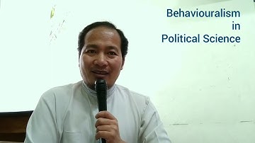Lecture in Political Science: achievements of behaviouralism