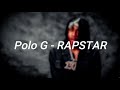 Polo g  rapstar clean lyric