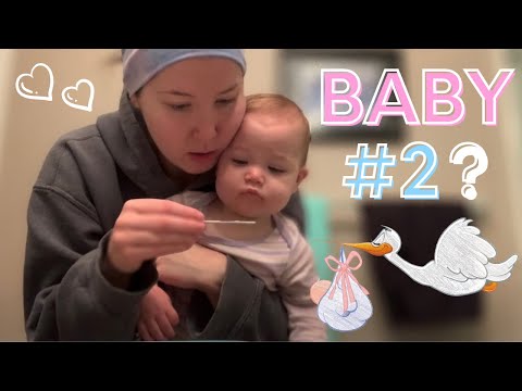 Taking a Pregnancy Test a Week Before my Daughters First Birthday | Baby #2