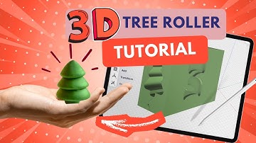 DIY Clay Roller – Christmas Tree Design in Shapr3D | Step-by-Step 3D Modeling Tutorial