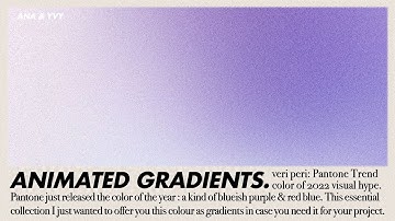 Very Peri Background Gradient Animation by ana yvy