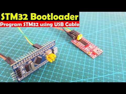 STM32 Bootloader, STM32F103C Programming using USB Port, STM32 LED Blinking, STM32 for beginners
