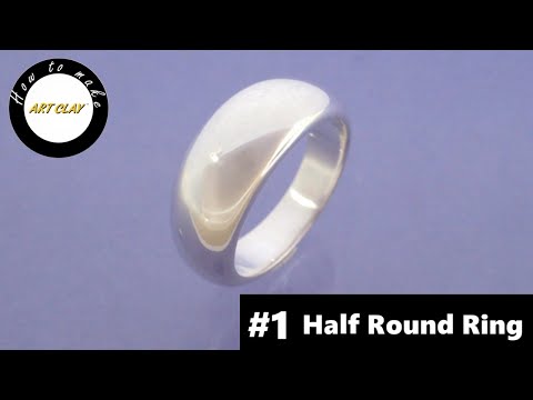 How to Make Rings in Metal Clay