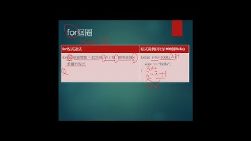 C++ 4-1-迴圈結構與for迴圈