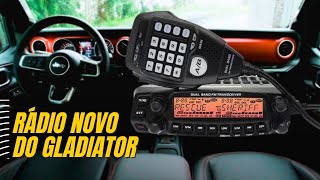 Instalação de radio VHF/UHF em Jeep Gladiator ou Wrangler