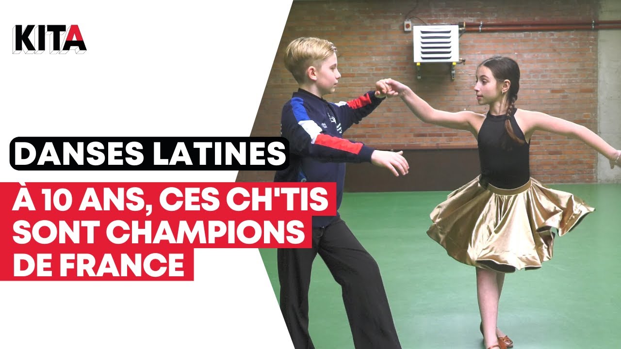 À 10 ans, Mona et Ruben sont doubles Champions de France de danses latines