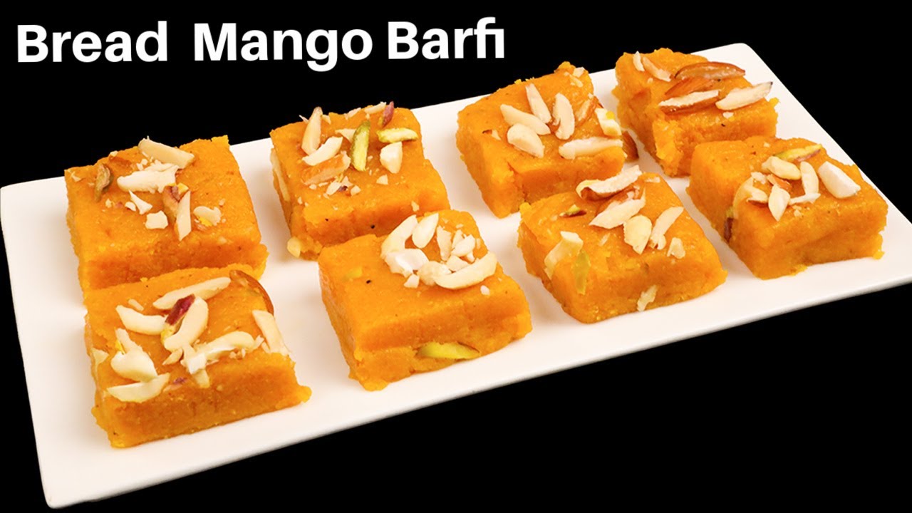 Instant Bread Mango Barfi | ब्रेड और आम से बनाये बाजार से अच्छी मिठाई | Mango Recipe |KabitasKitchen | Kabita Singh | Kabita