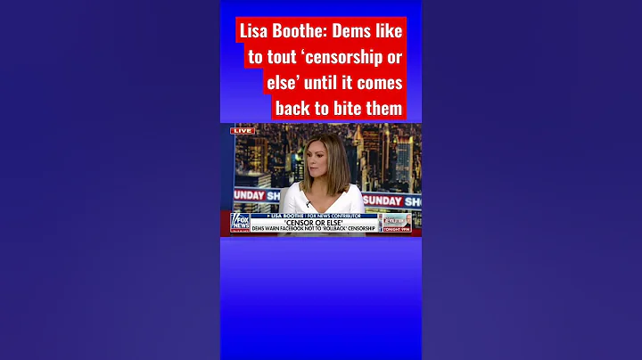 Lisa Boothe: This was a manufactured hit job #shor...