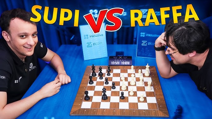 GM Krikor VS Raffael Chess - PARTIDA 9 - GROB ! câmeras SIMULTANEAS 