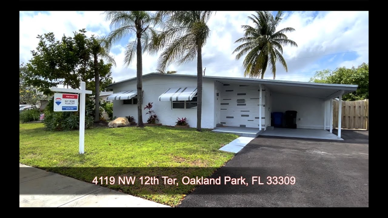4119 NW 12TH Ter, Oakland Park, FL 33309