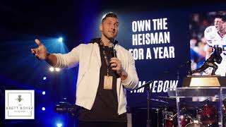 Tim Tebow Auctions off his Heisman Trophy for The Brett Boyer Foundation