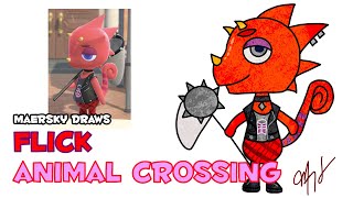 Maersky draws episode 46: how to draw flick from animal crossing