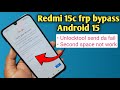 Redmi 15c Frp Bypass Unlock Tool Failed To Send Da Stage