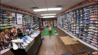 OPENING UP A NEW SNEAKER STORE. BEHIND THE SCENES. TRUE LIFE I SELL SNEAKERS FOR A LIVING!