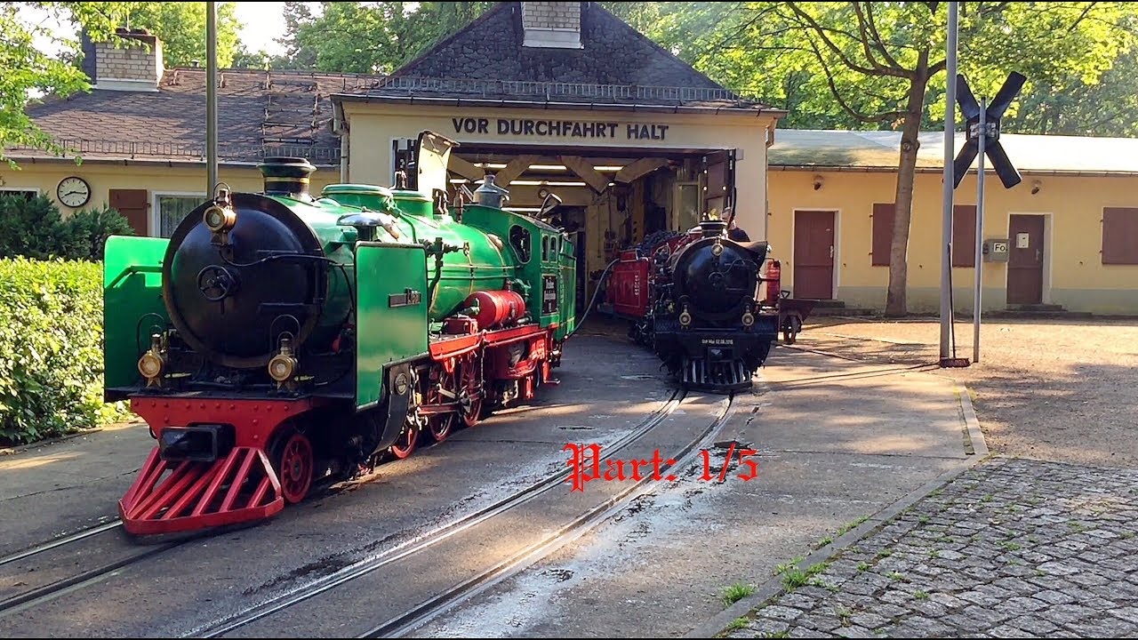 Spur 2: Dampflok Gartenbahn Schmalspurbahn 05 2016