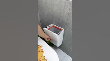 THÙNG RÁC DÁN TƯỜNG PARROTI BIN THÔNG MINH