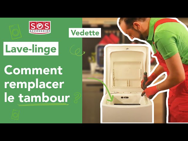 Lave-linge ouverture dessus - Vedette