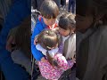 【ひらパー】30分迷子になっていたおねえちゃんの再会を喜ぶ3人/Tearful Reunion: Family Embraces Lost Child - A Moment of Joy#shorts