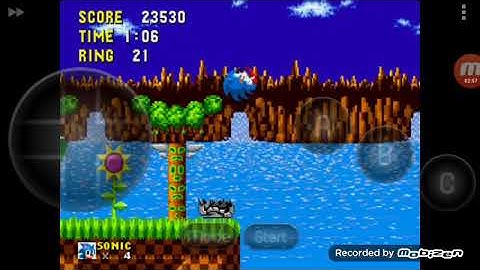 Sonic 1 Beta Remake v0.06 Gameplay (Part 1) Green Hill Zone