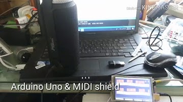 Arduino, MIDI organ V1.3 by Sanjeok