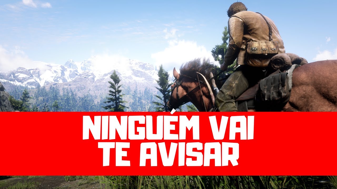 10 DICAS que o jogo NÃO TE FALA em Red Dead Redemption 2