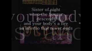 Depeche Mode - Sister Of Night - Lyrics chords