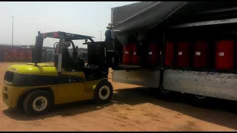 Infinity Galaxy Petrochemical Loading in Jetty