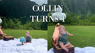 Getting things ready for Collin&#39;s first birthday celebration!!! | VLOG