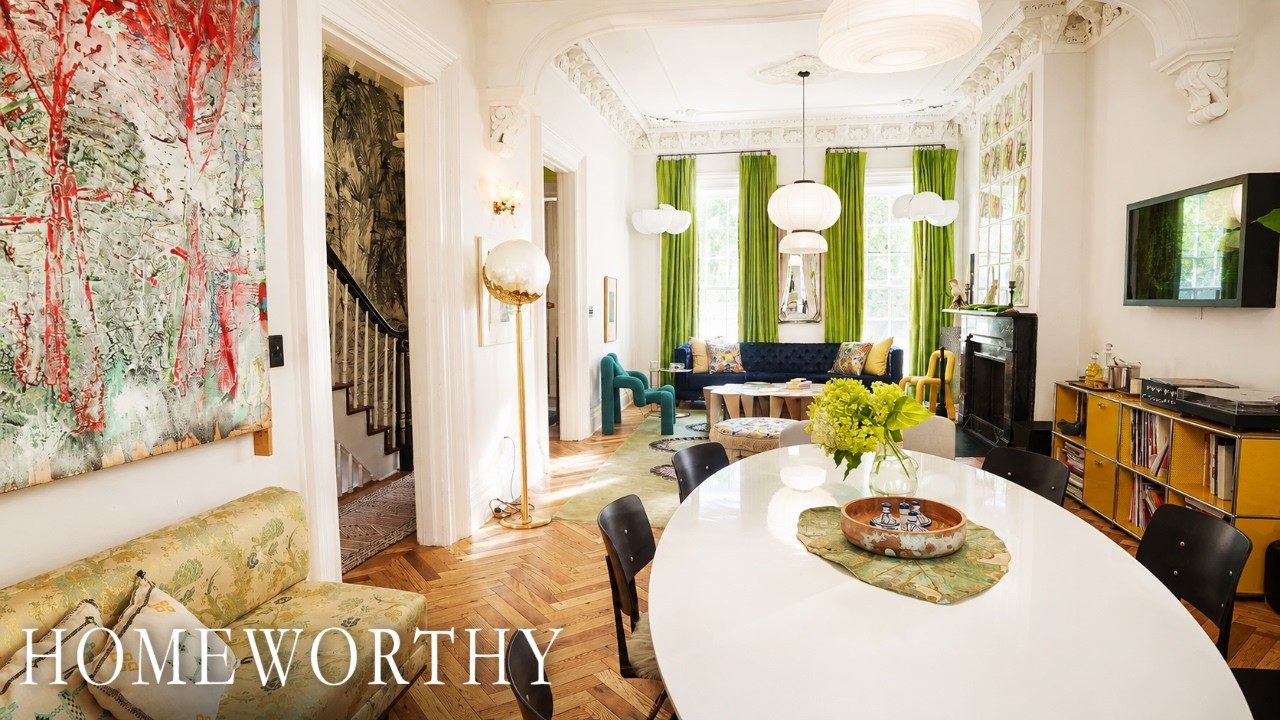 A Beautiful 1850 Brooklyn Townhouse with Timeless Style | House Tour