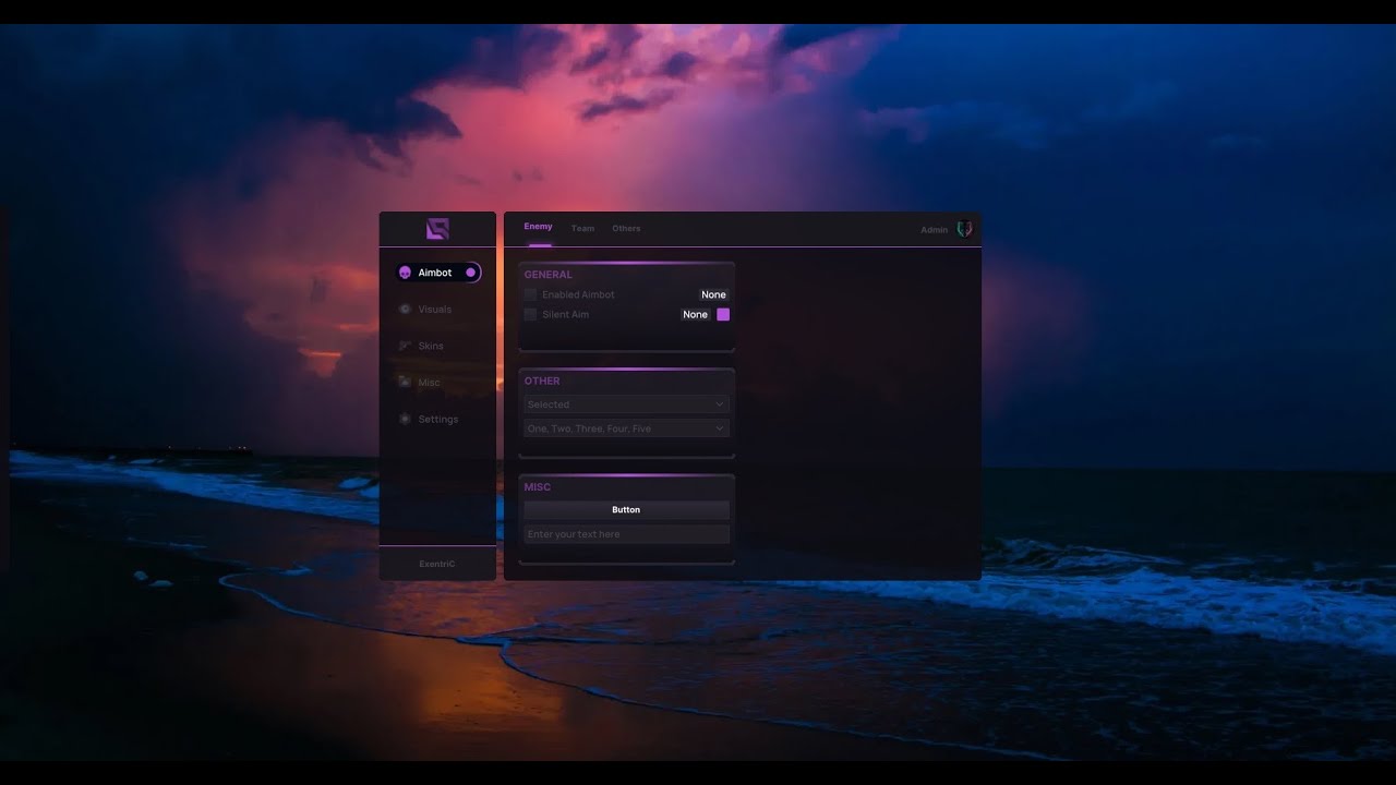 free imgui menu source code, c++ - YouTube