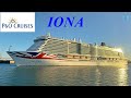Crucero IONA saliendo del puerto de Cádiz