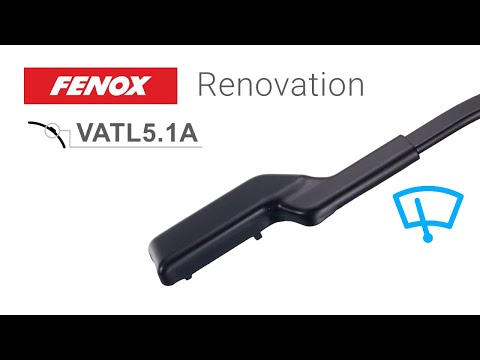 Установка дворников Fenox Renovation на Renault Arkana - VATL5.1