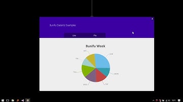 [2] Bunifu Pie Chart