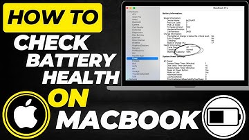 Check MacBook Battery Health & Cycle Count | Mac Battery Check Guide 2025
