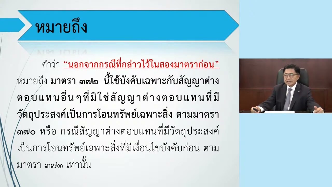 1 74 วิชา นิติกรรม สัญญา ครั้งที่ 12 อ ณัฐจักร ปัทมสิงห์ ณ อยุธยา