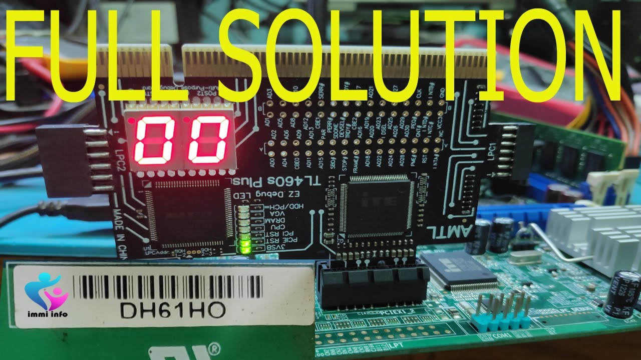 INTEL DH61HO NO DISPLAY FULL SOLUTION - YouTube