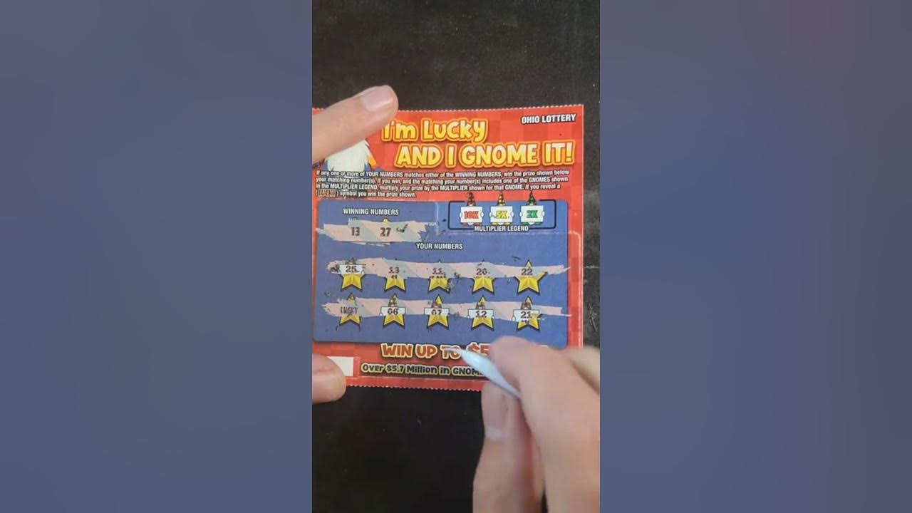 Lucky and we gnome it new ohio lottery holiday scratchers fyp 