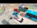 Trampoline Jumps Crashes Championship - Beamng drive