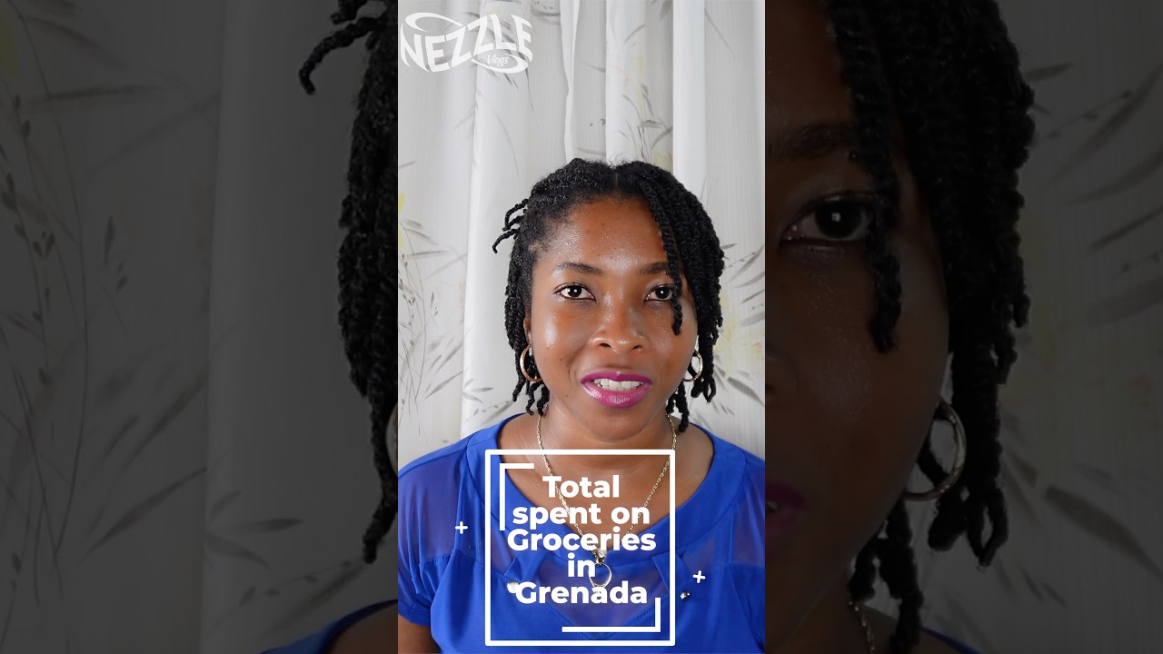 How much do people spend on groceries in Grenada? 
