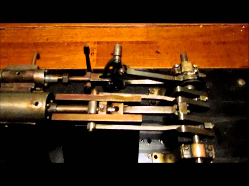 Single Cylinder Twin Piston Steam Engine