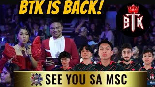 👑 BTK is Back at MSC! (MPL PH Playoffs Day 1 Reactions)