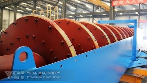 Cấu Tạo Máy Rửa Cát Công Suất Lớn Lên Đến 500 Tấn 1 Giờ