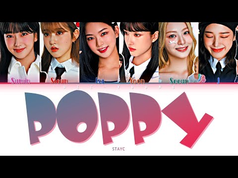 stayc ユン　poppy トレカ Stayc - Poppy - Limited Edition - incl. DVD + Trading Card
