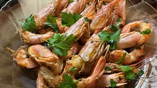 Вкуснейшие Тигровые креветки 🦐 и Лангустины! Маринад и приготовления