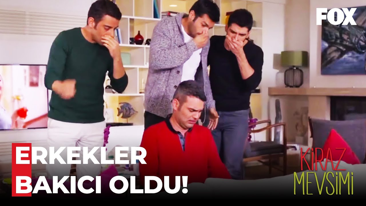Erkekler Takımının Bebek ile İmtihanı - Kiraz Mevsimi 58. Bölüm
