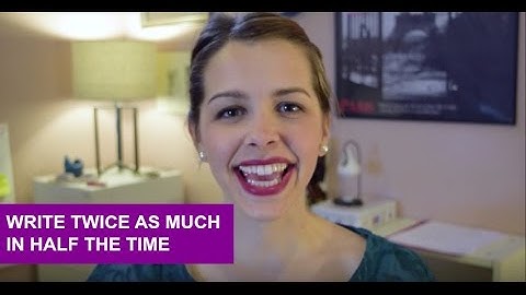 Write twice as much copy in half the time with this one trick.