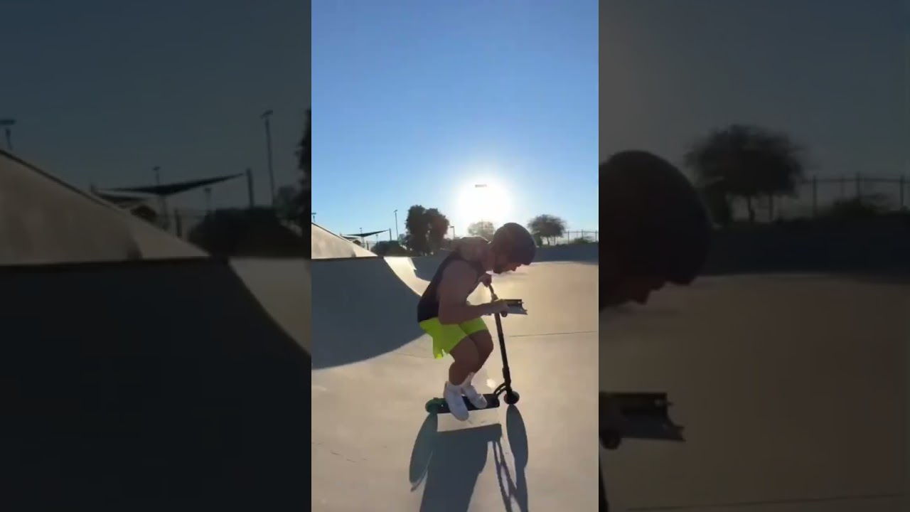 FLOATING scooter tricks :)