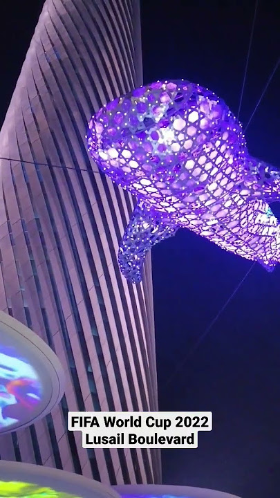 FIFA World Cup 2022 - Lusail Boulevard #qatar #doha #worldcup