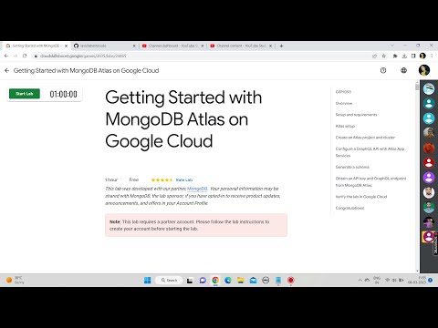 Getting Started with MongoDB Atlas on Google Cloud || Updated Lab Solution || MongoDB Atlas